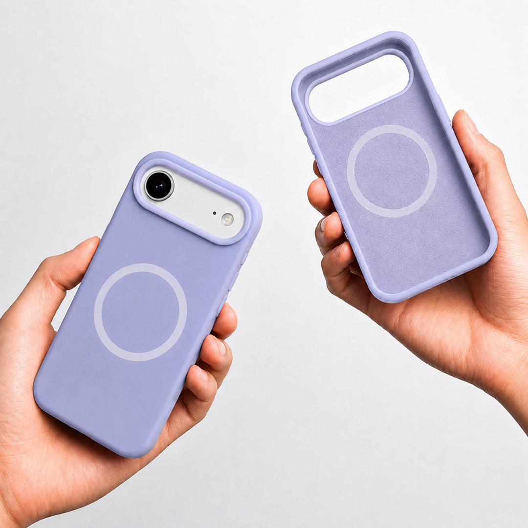 iPhone 17 Air Jelly Silicone Case With MagSafe - Lilac