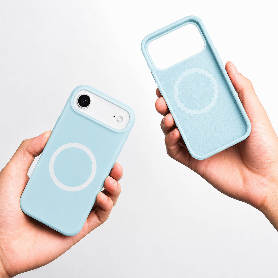 iPhone 17 Air Jelly Silicone Case With MagSafe - Sea Blue