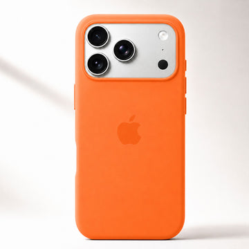 iPhone 17 Pro Max Silicone Case - Kumquat