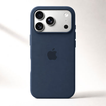 iPhone 17 Pro Silicone Case - Midnight Blue