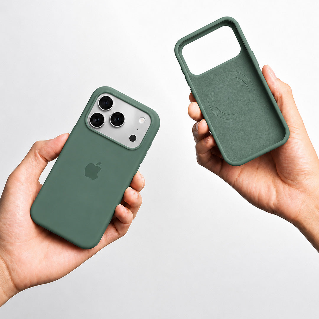 iPhone 17 Pro Silicone Case - Pine Green