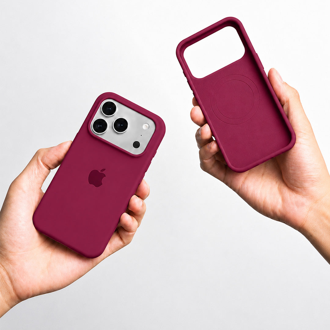 iPhone 17 Pro Silicone Case - Plum
