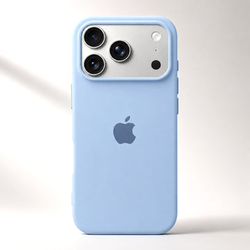 iPhone 17 Pro Silicone Case - Cloud Blue