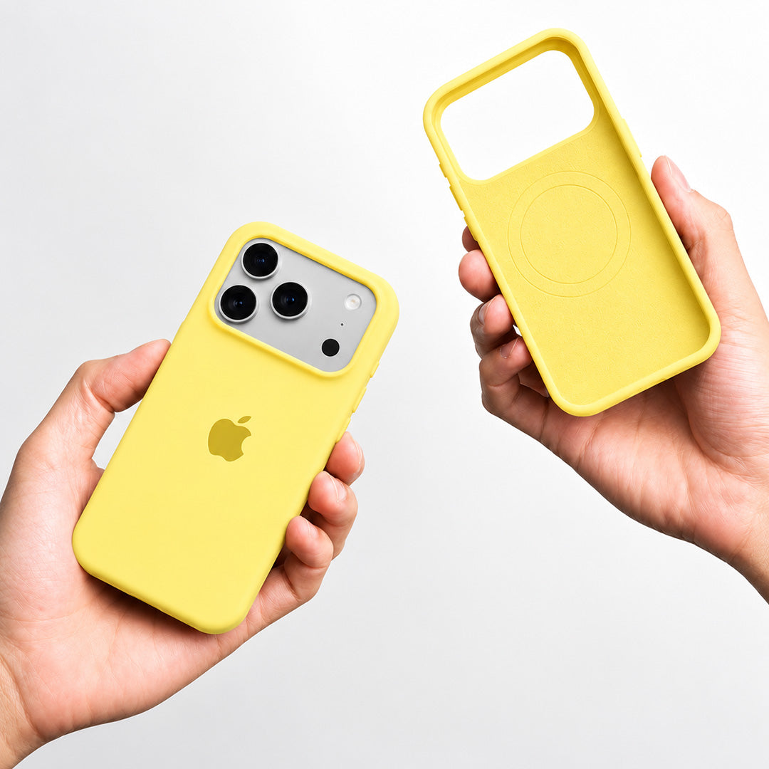 iPhone 17 Pro Silicone Case - Yellow
