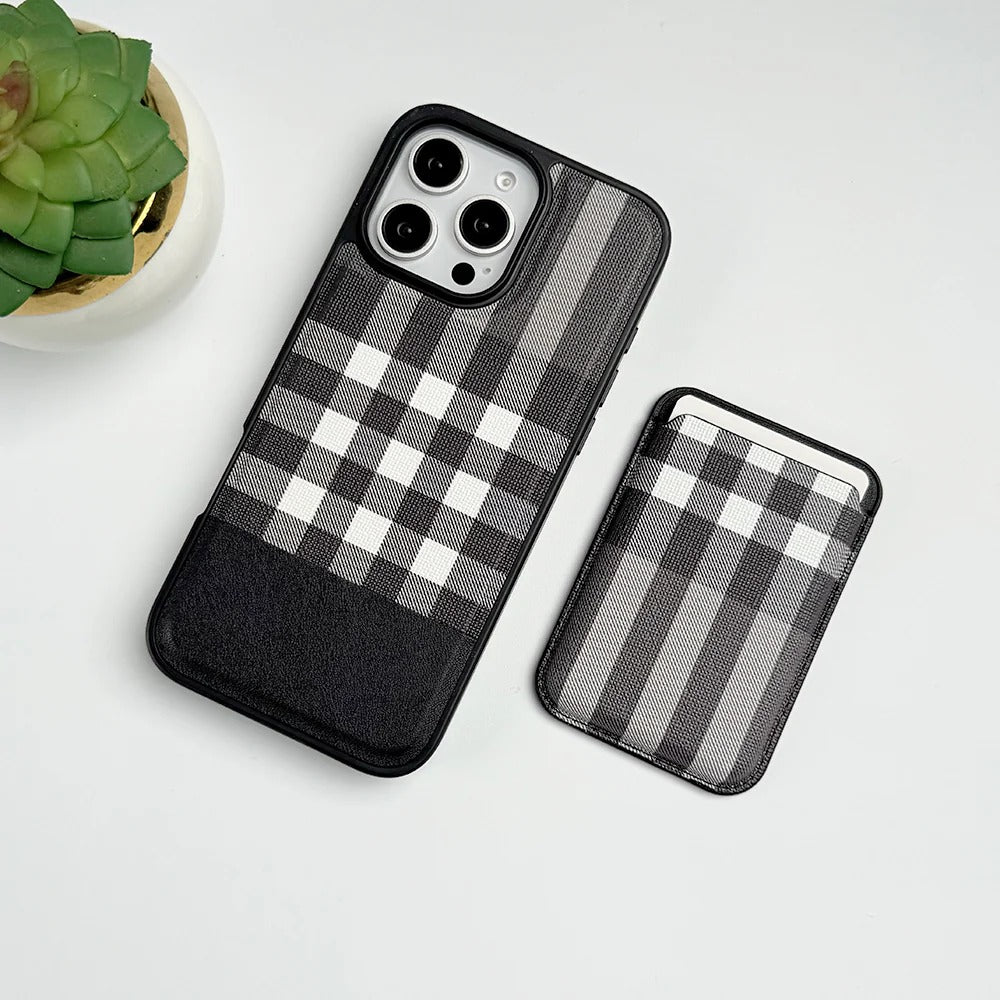 iPhone 16 Leather Case With Detachable Wallet