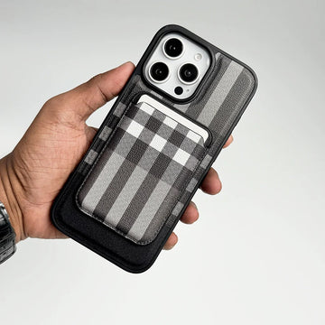 iPhone 15 Pro Leather Case With Detachable Wallet