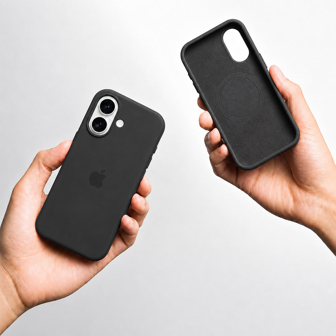 iPhone 16 Plus Silicone Case - Black