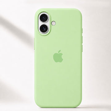 iPhone 17 Silicone Case - Pistachio Green