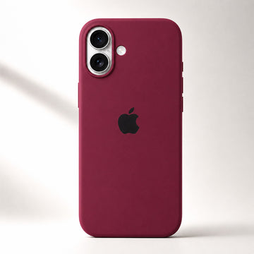 iPhone 17 Silicone Case - Plum