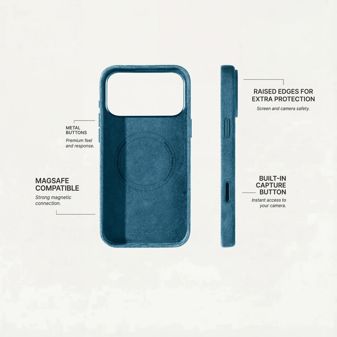 iPhone 17 Pro Alcantara Case