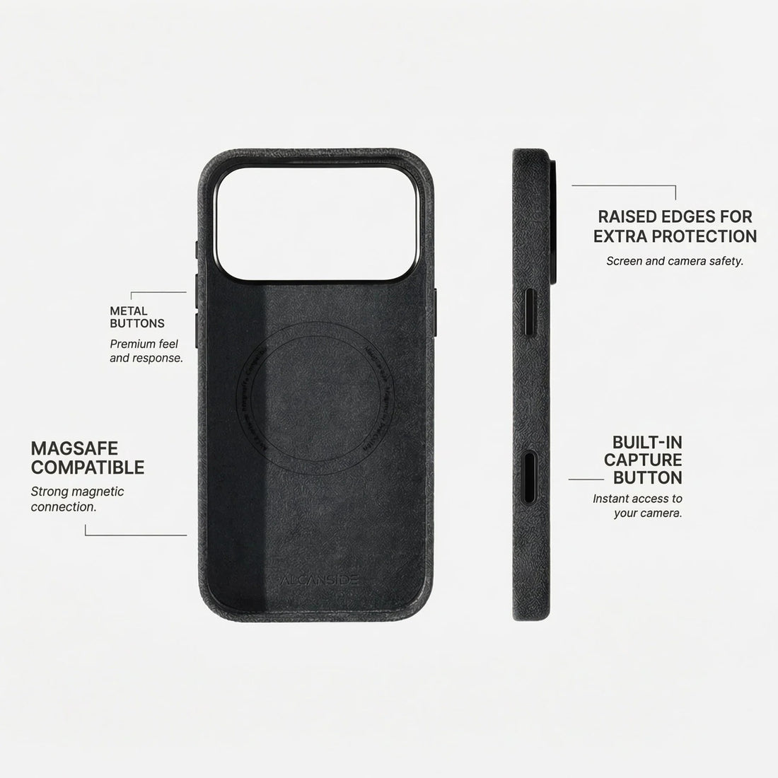 iPhone 17 Pro Max Alcantara Case