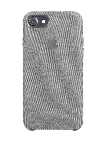 Fabric Case For iPhone 8 - Light Grey